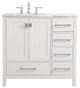 Elegant VF18936WH 36"Single Bathroom Vanity, White