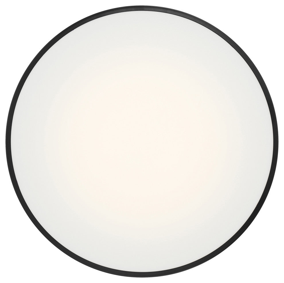 Access Lighting 49962LEDD/ACR Como 22"W LED Flush Mount Drum - Black