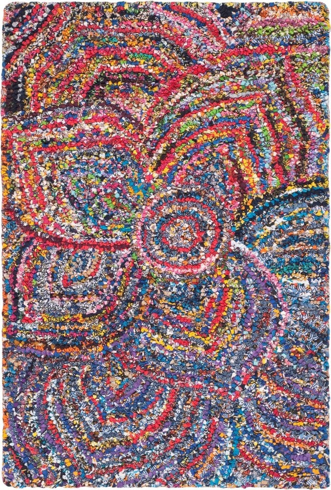 Safavieh Nantucket NAN517A 6' Square Multi Rug