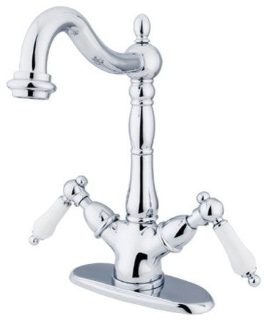 Kingston Brass Vessel Sink Faucet, Polished Chrome
