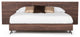 Nova Domus Brooklyn Italian Modern Walnut Bed, Queen