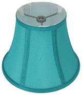 Bell Lamp Shade, 5x9x7", Teal, Set of 2