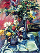 Lovis Corinth Lilac and Tulips, Gallery Wrapped Canvas Print, 21"x28"