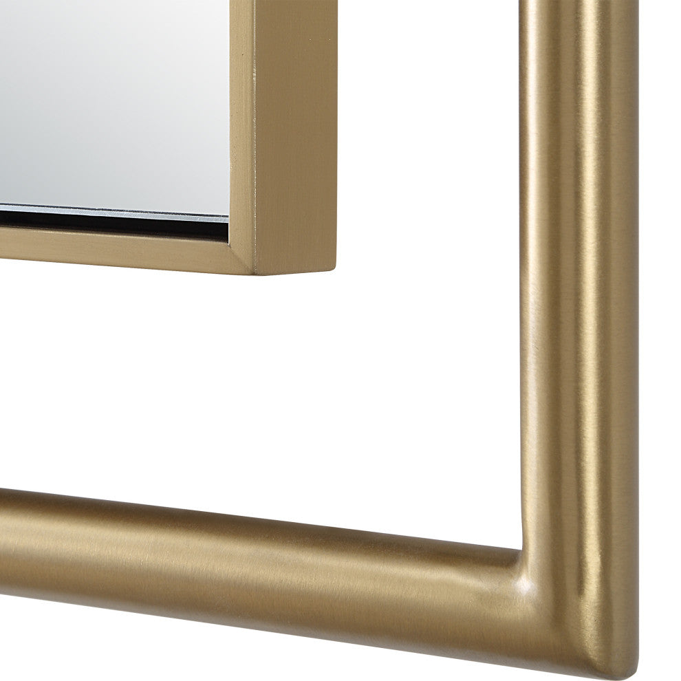Uttermost - 08188 - Mirror - It's All Connected - Plated Brass