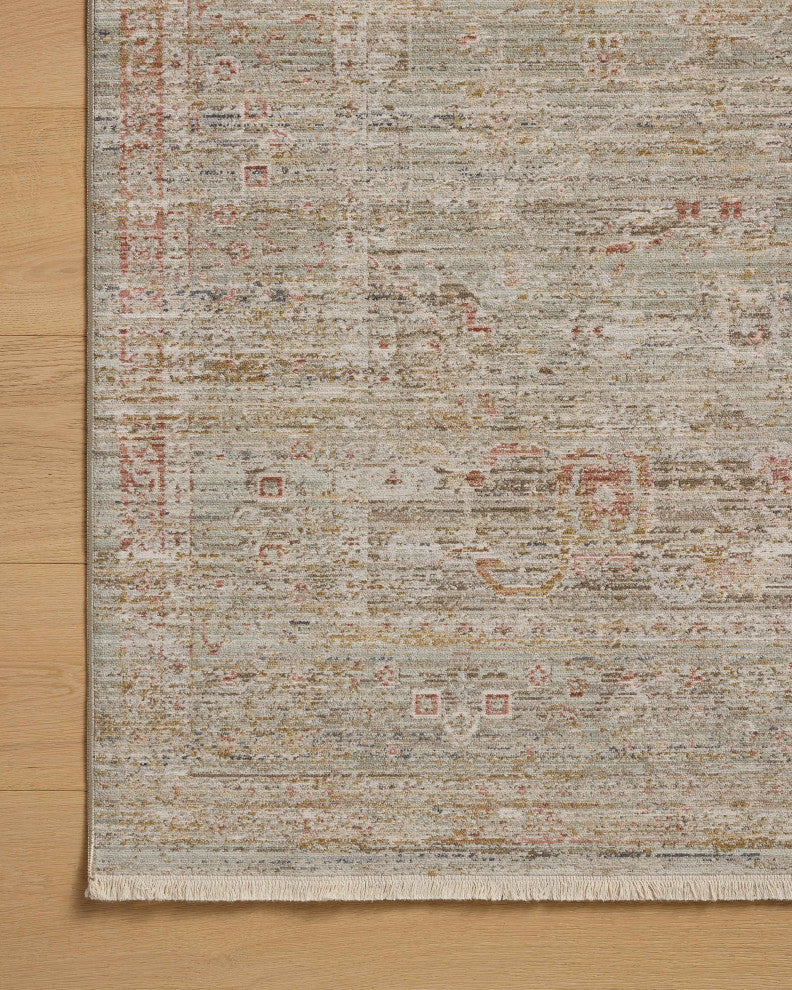 Chris Loves Julia x Loloi Ida Spa / Sunrise 3'-6" x 5'-6" Accent Rug