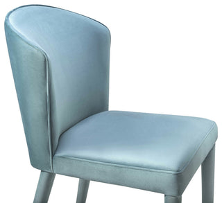 TOV Furniture Metropolitan Sea Blue Velvet Chair