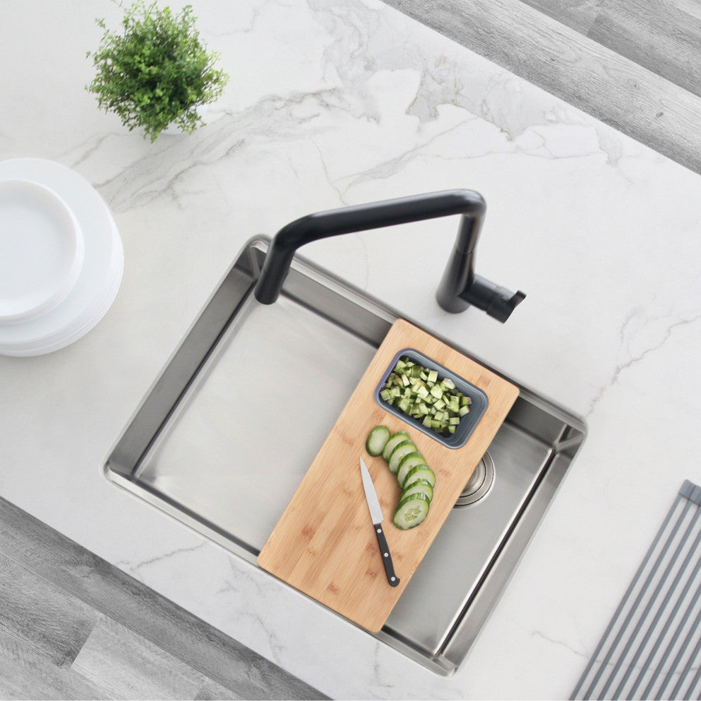 Workstation Cutting Board With 1 Container A-912