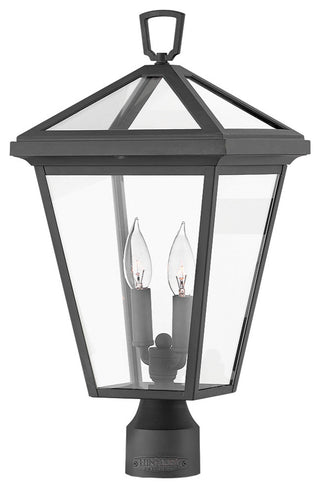Hinkley Alford Place 20.25" Md LED Post/Pier Mount Lantern, Museum Black