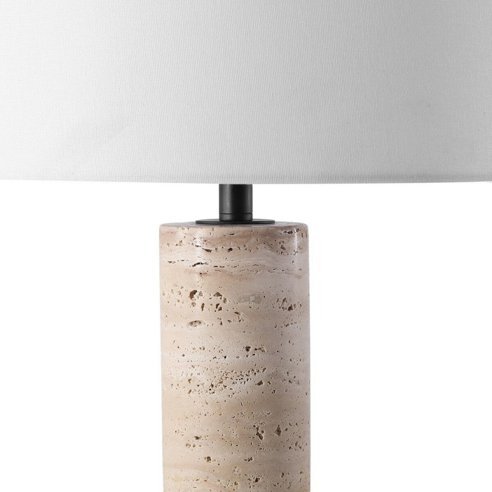Safavieh Couture Tywin Travertine Table Lamp