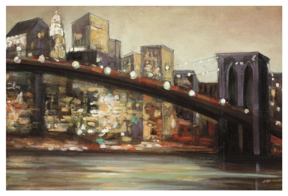 "NYC After Hours Crop" Digital Paper Print by Julia Purinton, 26"x18"