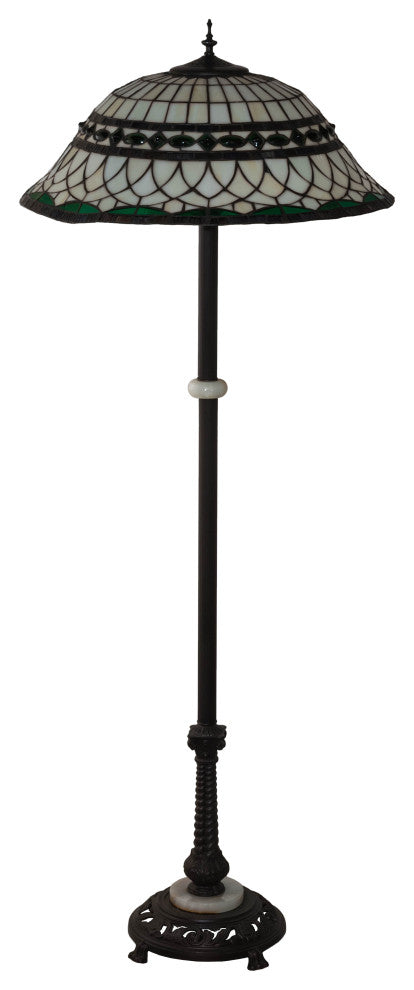 62 High Tiffany Roman Floor Lamp
