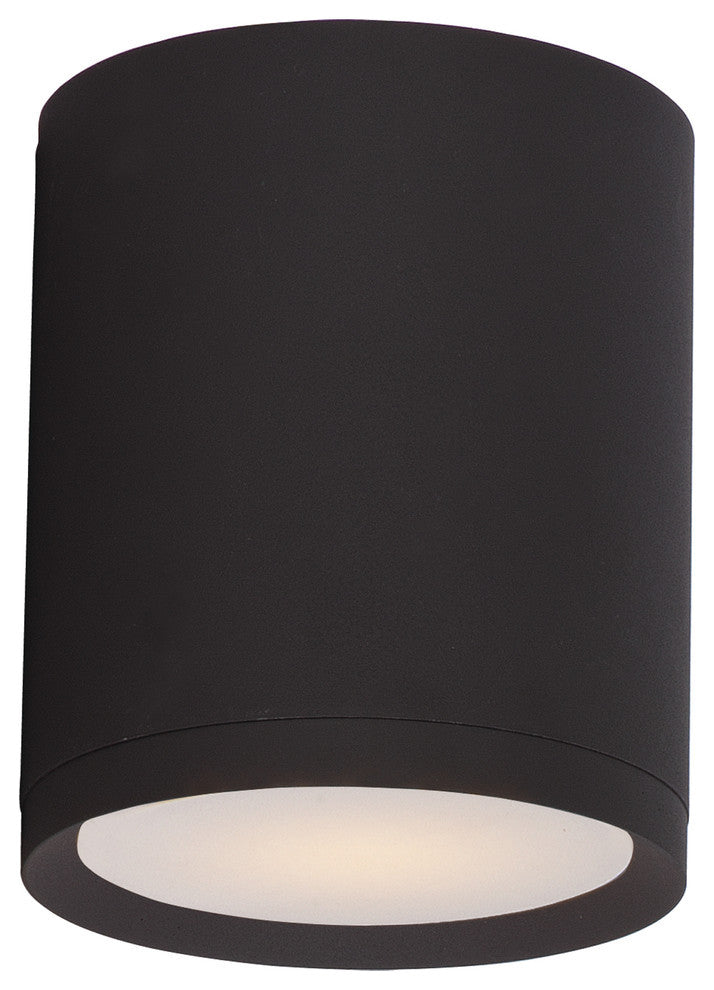 Maxim Lighting Lightray 1-Light LED Flush Mount, Architectural Bronze - 86104ABZ