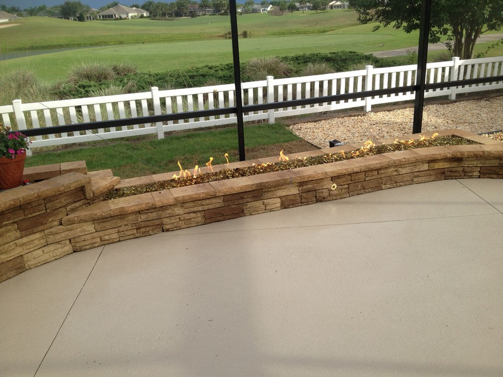 74" 3-Piece Trough Burner In Marine Grade 316 Stainless Steel