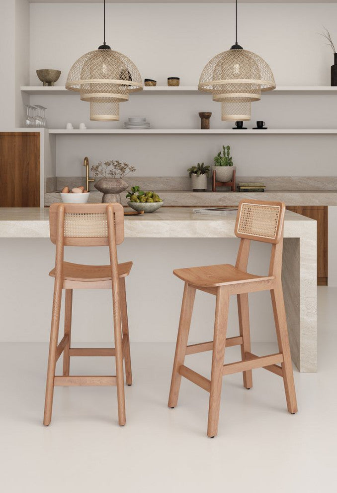 Manhattan Comfort Versailles Counter Stool, Set of 2