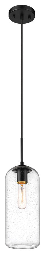 Zlite 738P17-MB 1-Light Pendant, Seedy