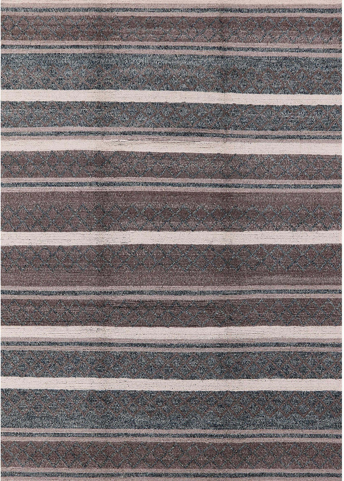 Ahgly Company Indoor Rectangle Mid-Century Modern Area Rugs, 7' x 9'