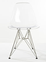 Mid-Century Eiffel Shape Ghost Chair