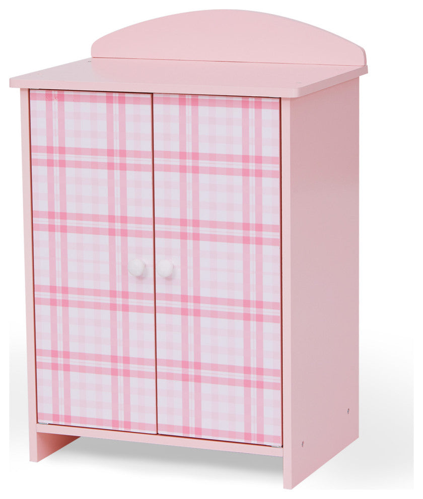 Aurora Princess 18" Doll Pink Plaid Closet