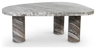 Messina Marble Coffee Table, Brown