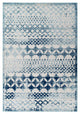Vintage Abstract Diamond Moroccan Trellis 8x10 Indoor and Outdoor Area Rug