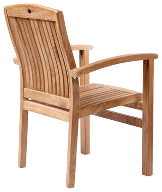 Teak Stacking Chair Colorado