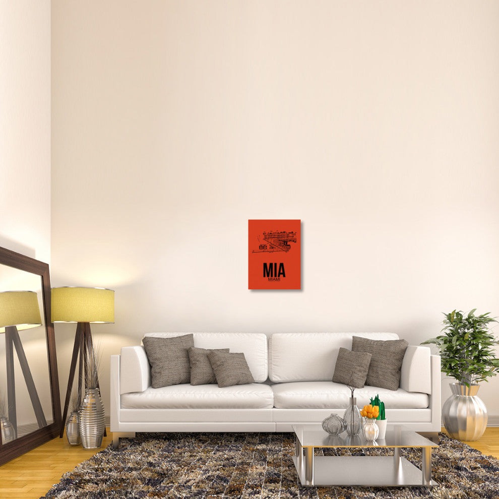 "MIA Miami Airport Orange" Fine Art Print