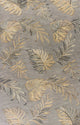 HomeRoots 8'x11' Grey Hand Tufted Tropical Palms Indoor Area Rug