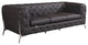Angelica Italian Leather Sofa, Brown