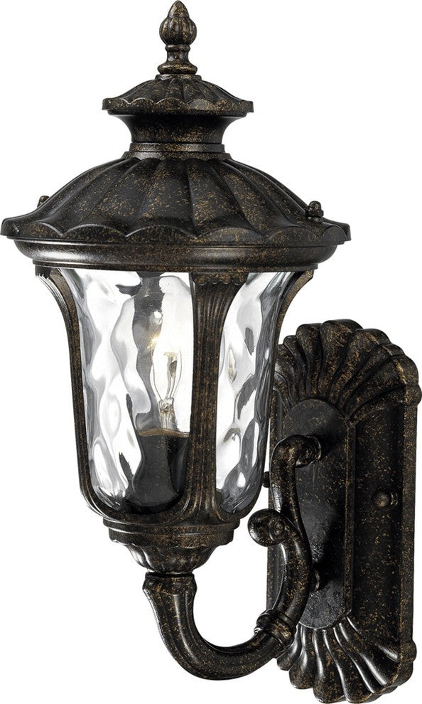 1-Light Vintage Bronze Exterior Wall Mount