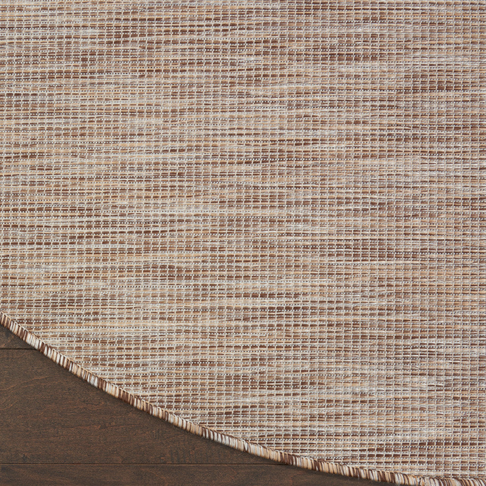Nourison Positano Contemporary Area Rug, Beige, 8'xround