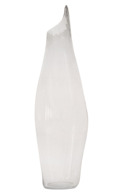 Jacknife Vase, Joe Ginsberg Collection, Opal, Small