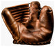 Vintage Wilson Baseball Mitt, Photograph, Unframed, 40''x52''