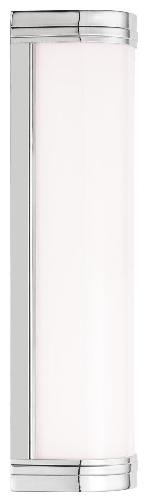 Ifran Medium Vanity, Polished Nickel