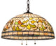 Meyda Lighting 232183 20" Wide Tiffany Turning Leaf Pendant
