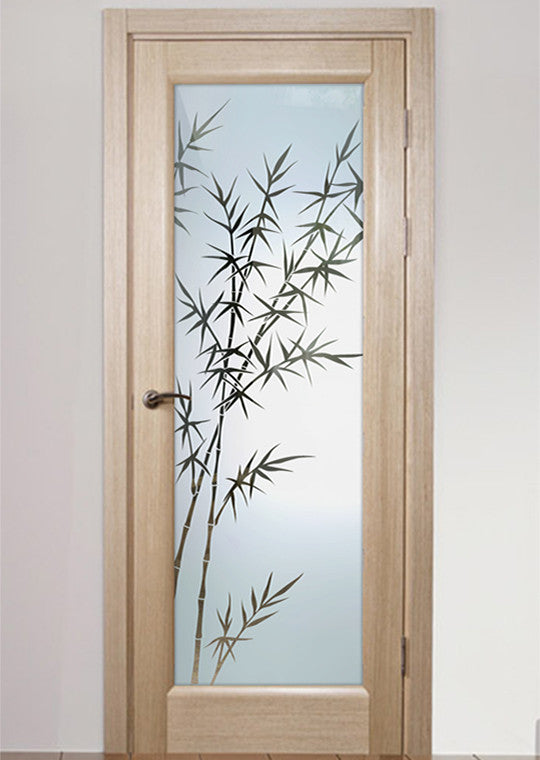 Interior Prehung Door or Interior Slab Door - Bamboo Forest - Primed - 24" x...