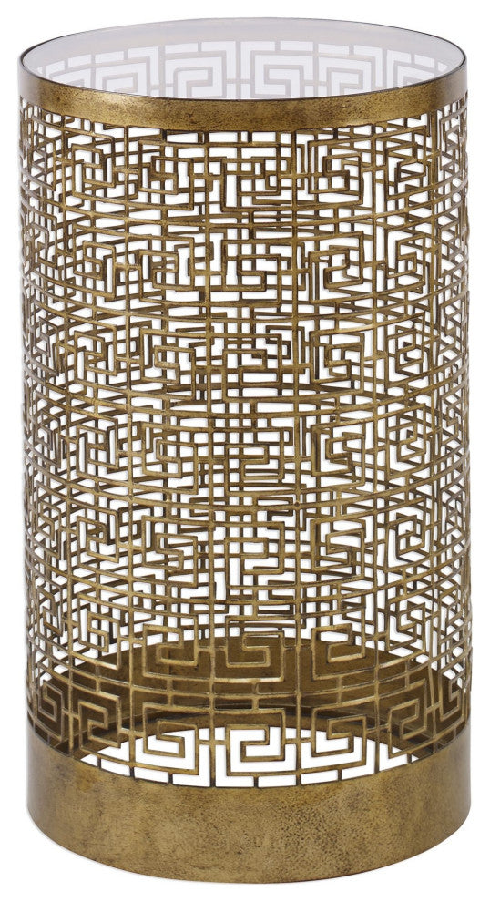 Full view of the entire accent table on a white background with no text or diagrams.