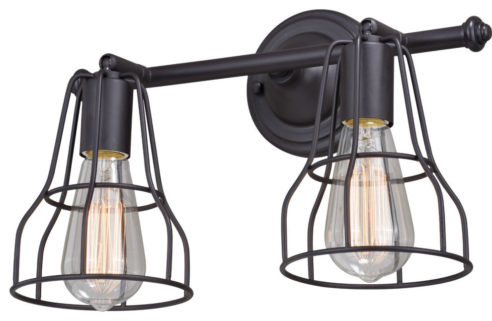 Clybourn 2-Light Adjustable Vanity Oil Rubbed Bronze