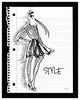 "Doodle Style" Digital Paper Print by Anne Tavoletti, 24"x30"