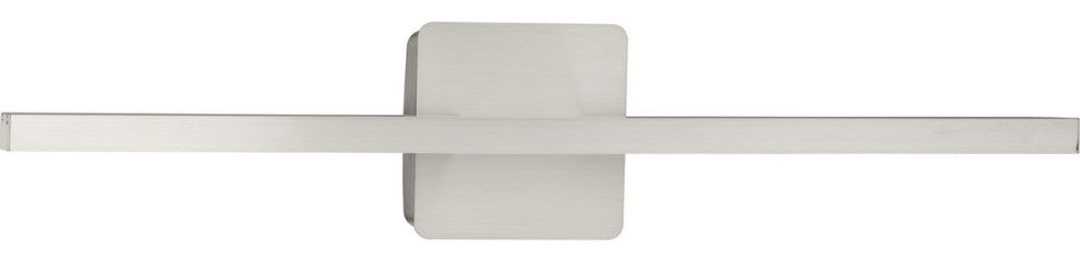 Phase 5 Collection 24" Modern 3CCT Integrated LED Linear Vanity Light, Brushed Nickel
