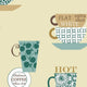 Fresh Kitchens, Pre-Pasted Kitchen Design Cream Wallpaper Roll