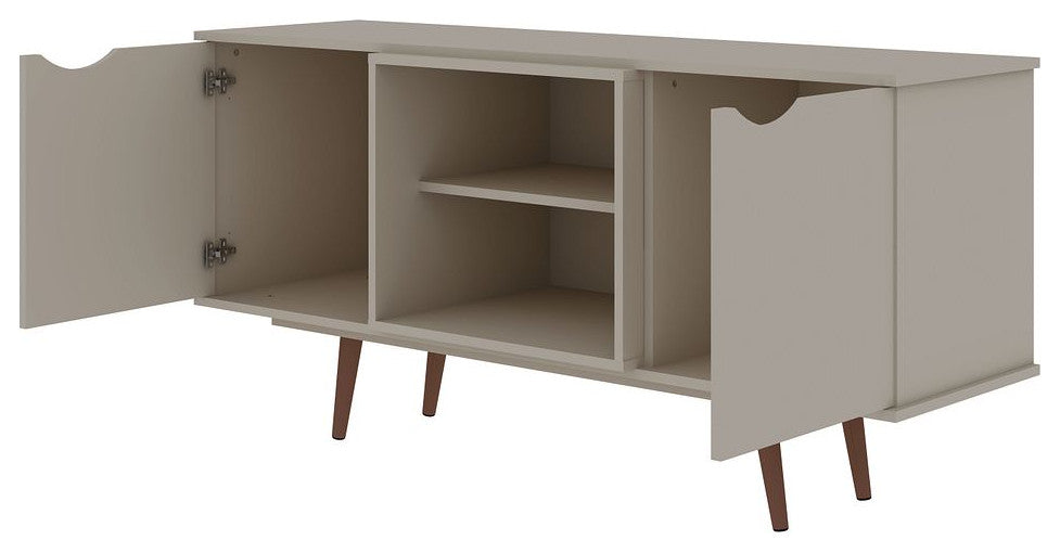 Hampton 53.54 TV Stand in Off White
