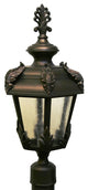 Parisian Elegance Post Mount, Old Bronze