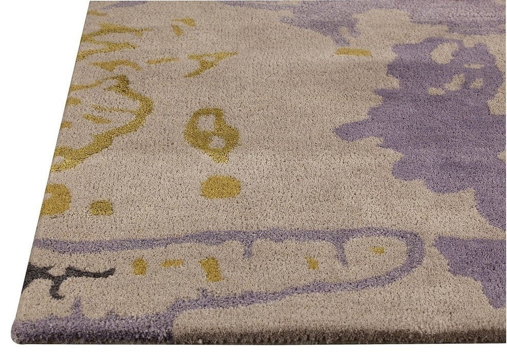 Mistral Rug, Gray Gold, 5'2"x7'6"