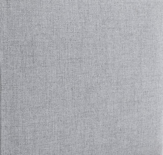 Cube Upholstered Modular Sofa, Gray, 4-Piece: 4 Armless Chair, Linen Texured Fabric