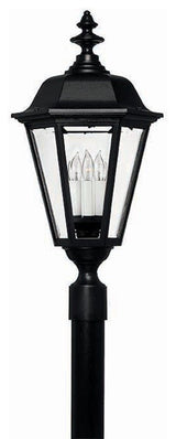 Outdoor Manor House 1-Light, Black