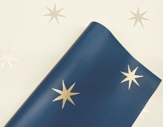 Wicker & Metallic Glint Star Splendor Peel & Stick Wallpaper