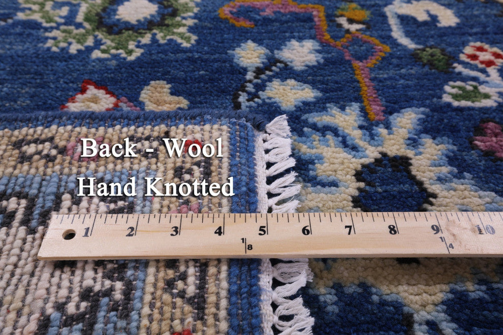 4' 1" X 6' 4" Handmade Turkish Oushak Rug - Q15883