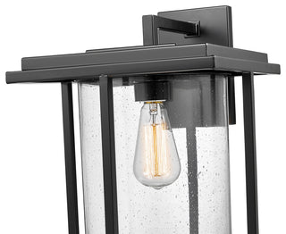 1 Light 11" Powder Coated Black Outdoor