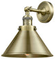 Briarcliff 1-Light Dimmable LED Sconce, Antique Brass