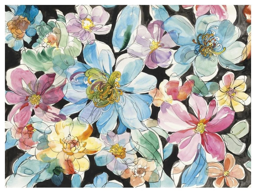 "Floral Delight" Digital Paper Print by Danhui Nai, 50"x38"